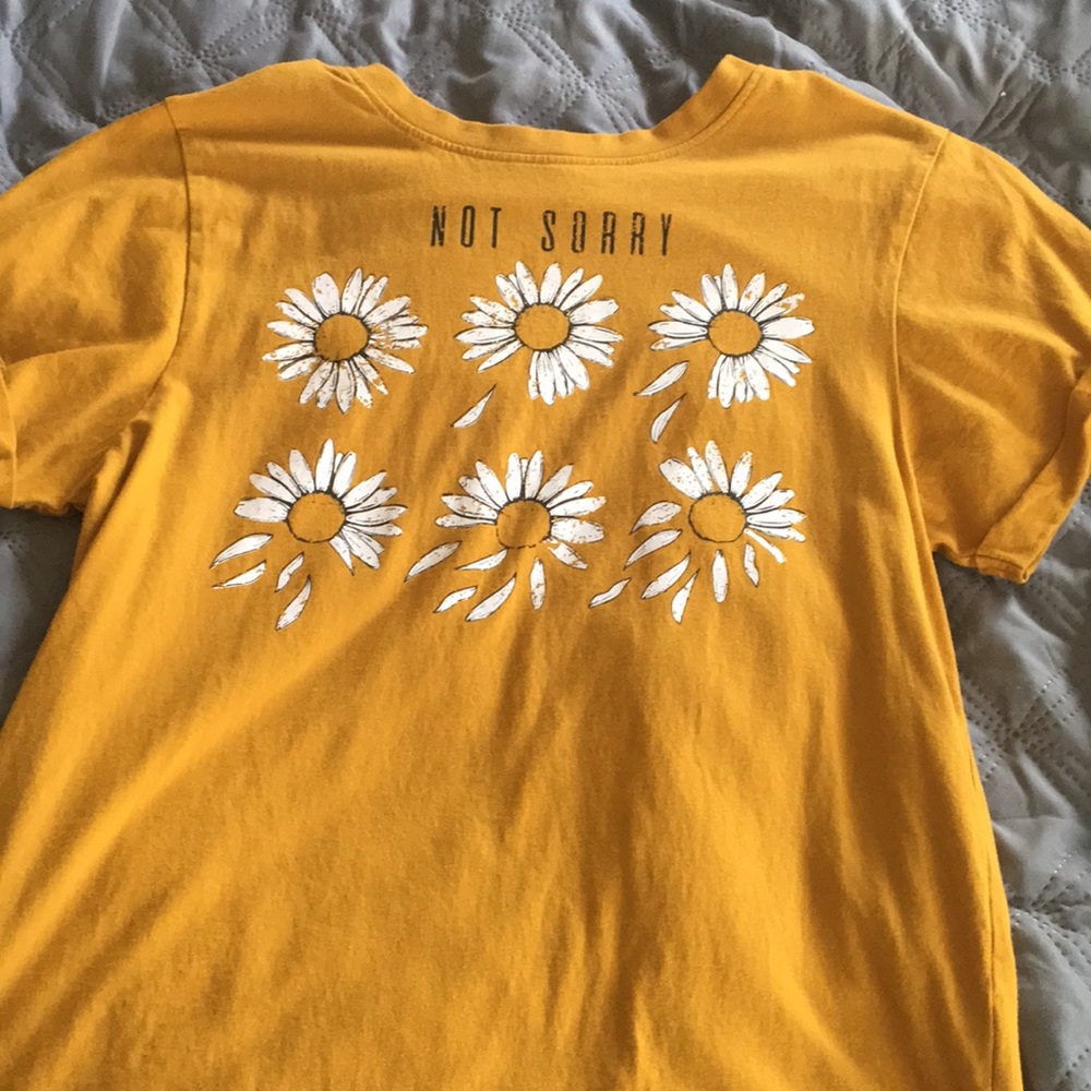 Daisy not sorry shirt